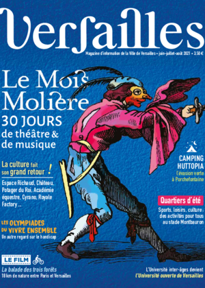 Couverture de Magazine Versailles Juin, juillet et août 2021