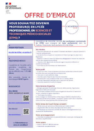 Couverture de Professeur Sciences et techniques médico-sociales