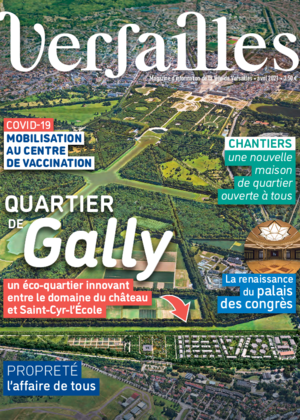 Couverture de Magazine Versailles Avril 2021