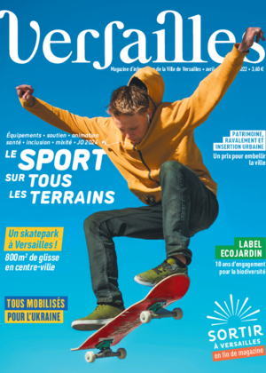 Couverture de Magazine Versailles Avril 2022
