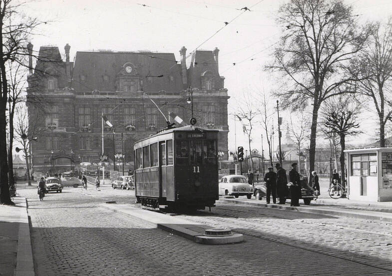 L'enterrement des tramways versaillais