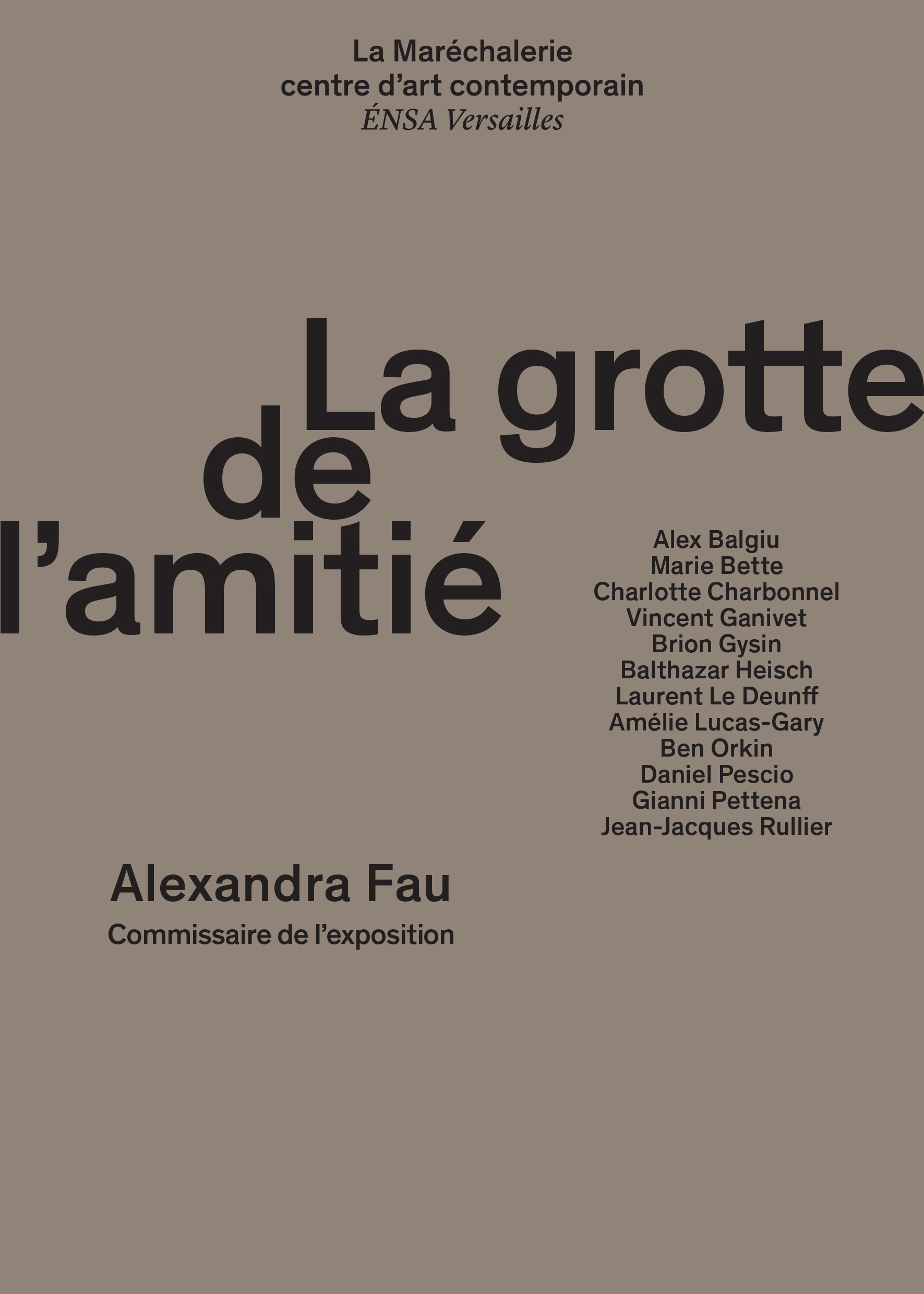 La grotte de l’amitié