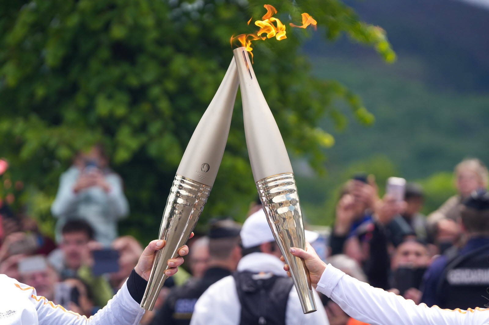 Parcours de la Flamme à Versailles