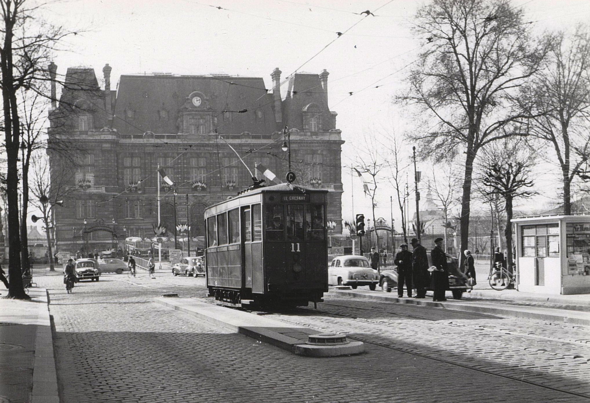 L'enterrement des tramways versaillais